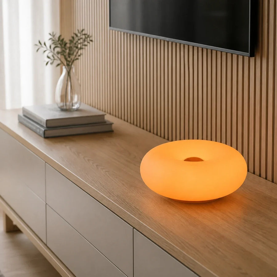 Arandela Decorativa LED Touch Laranja — vista 2 do produto