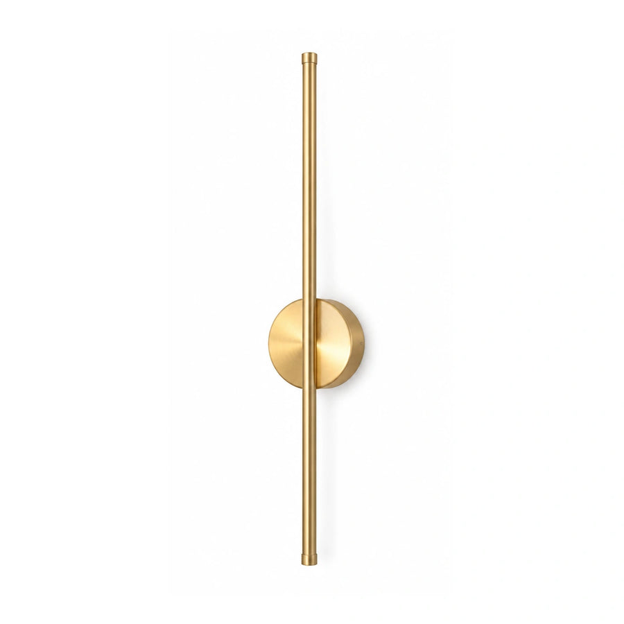Arandela LED 50cm Dourada Recarregável — em fundo branco