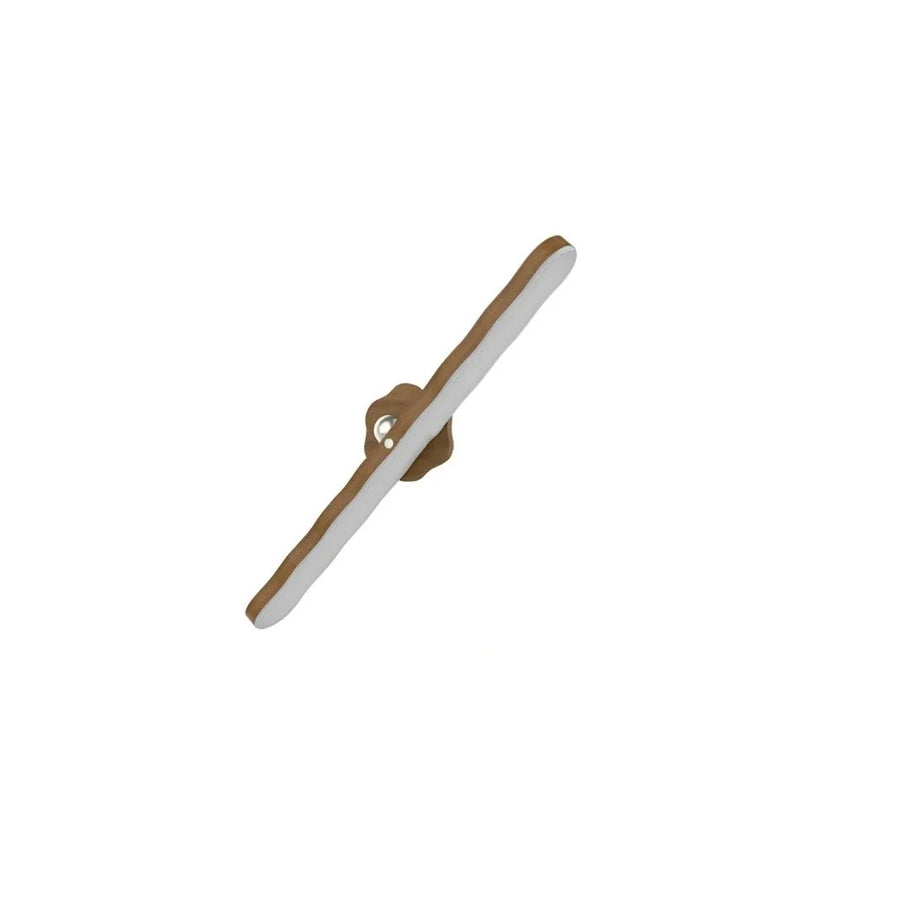 Arandela LED de Madeira 30cm Luz Branca — em fundo branco