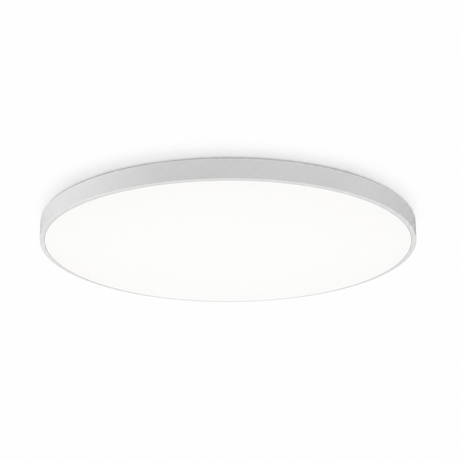 Plafon LED Smart Branco 36W e 50W com App — em fundo branco